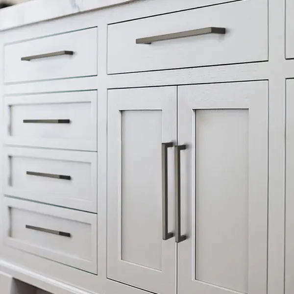Hardwify 5-inch matte black square cabinet handle 04